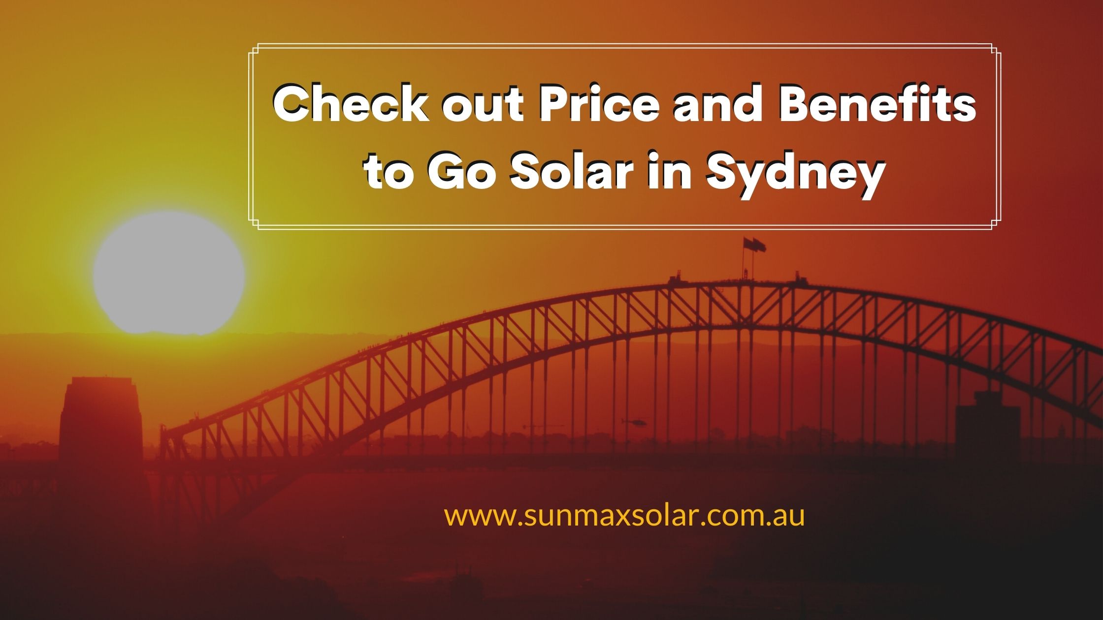 Best solar installer in Sydney | Sun Max Solar