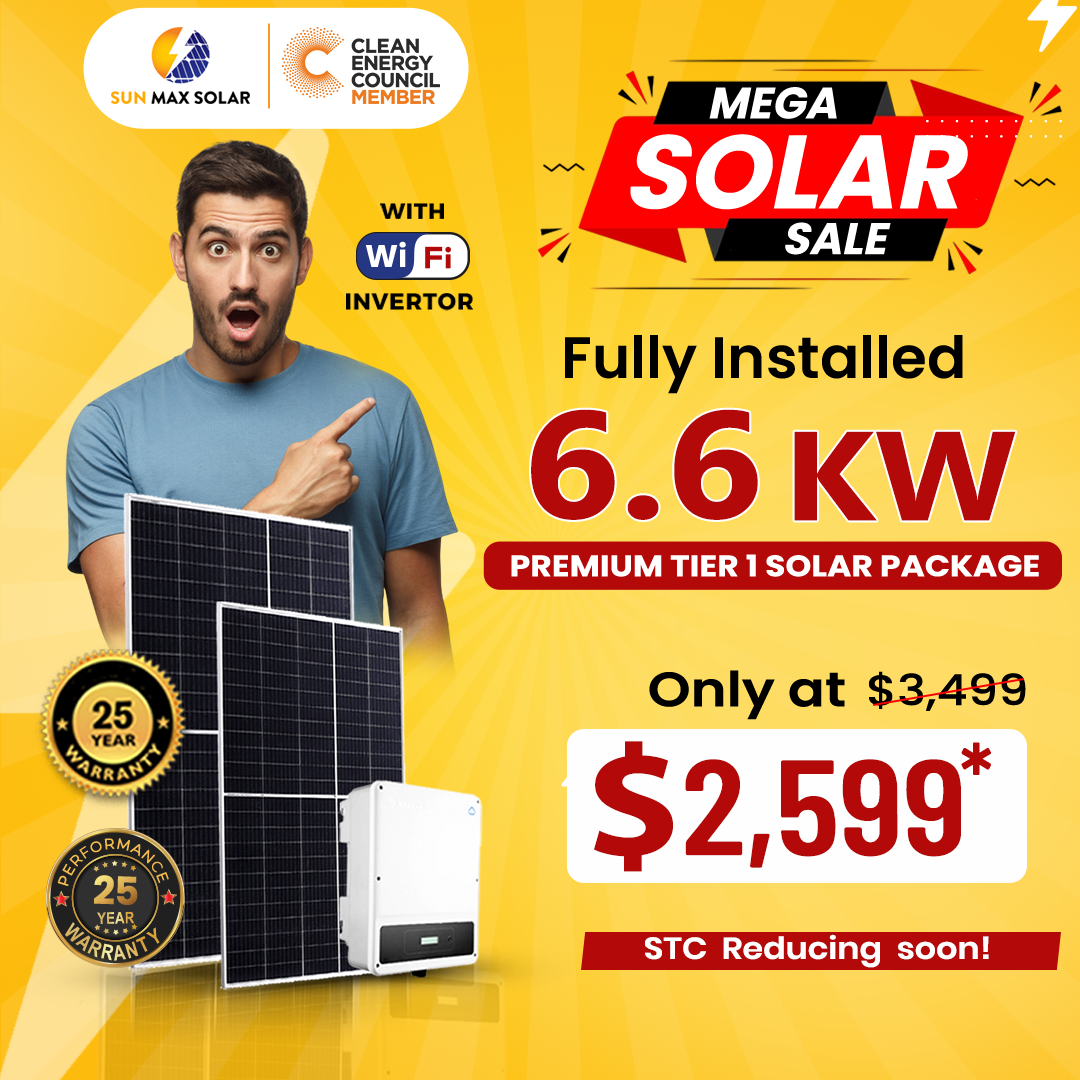 Sun Max winter solar offer in sydney